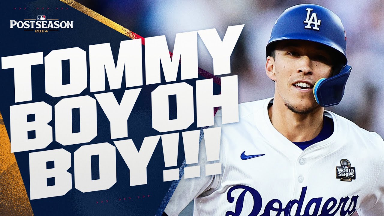 TOMMY BOY! Tommy Edman hits a BIG World Series homer to open the Game 2 scoring!