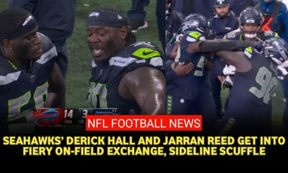 Seahawks' Defense Collapses: Jarran Reed and Derick Hall Battle on the Sidelines