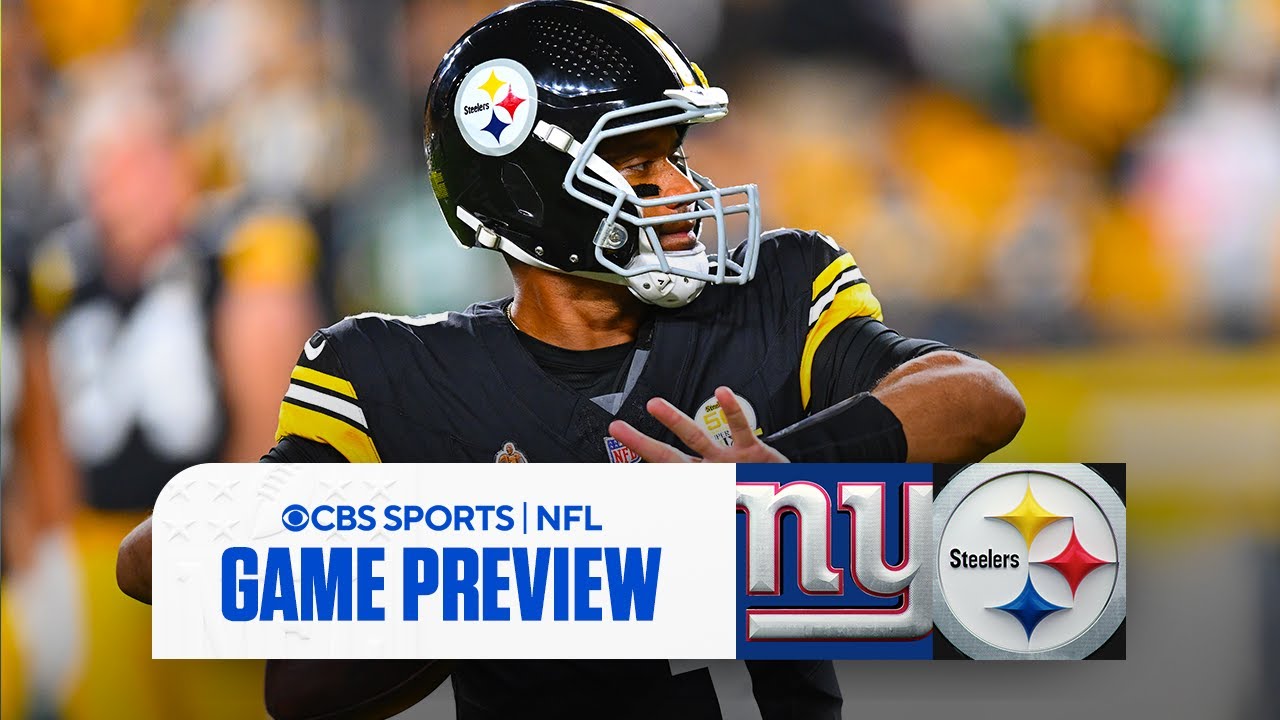 NFL Week 8 Monday Night Football: Giants at Steelers | Full Game PREVIEW