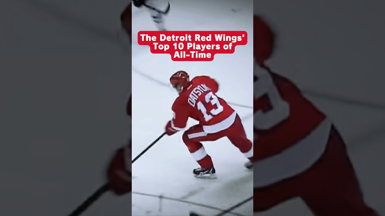 The Top 10 Detroit Red Wings Players Of All Time 🐙