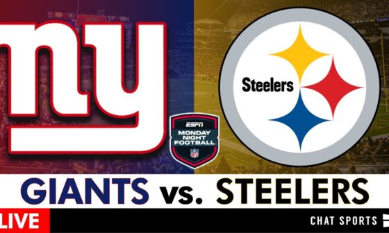 Giants vs. Steelers Live Streaming Scoreboard, Free Play-By-Play, Highlights | NFL Week 8 MNF