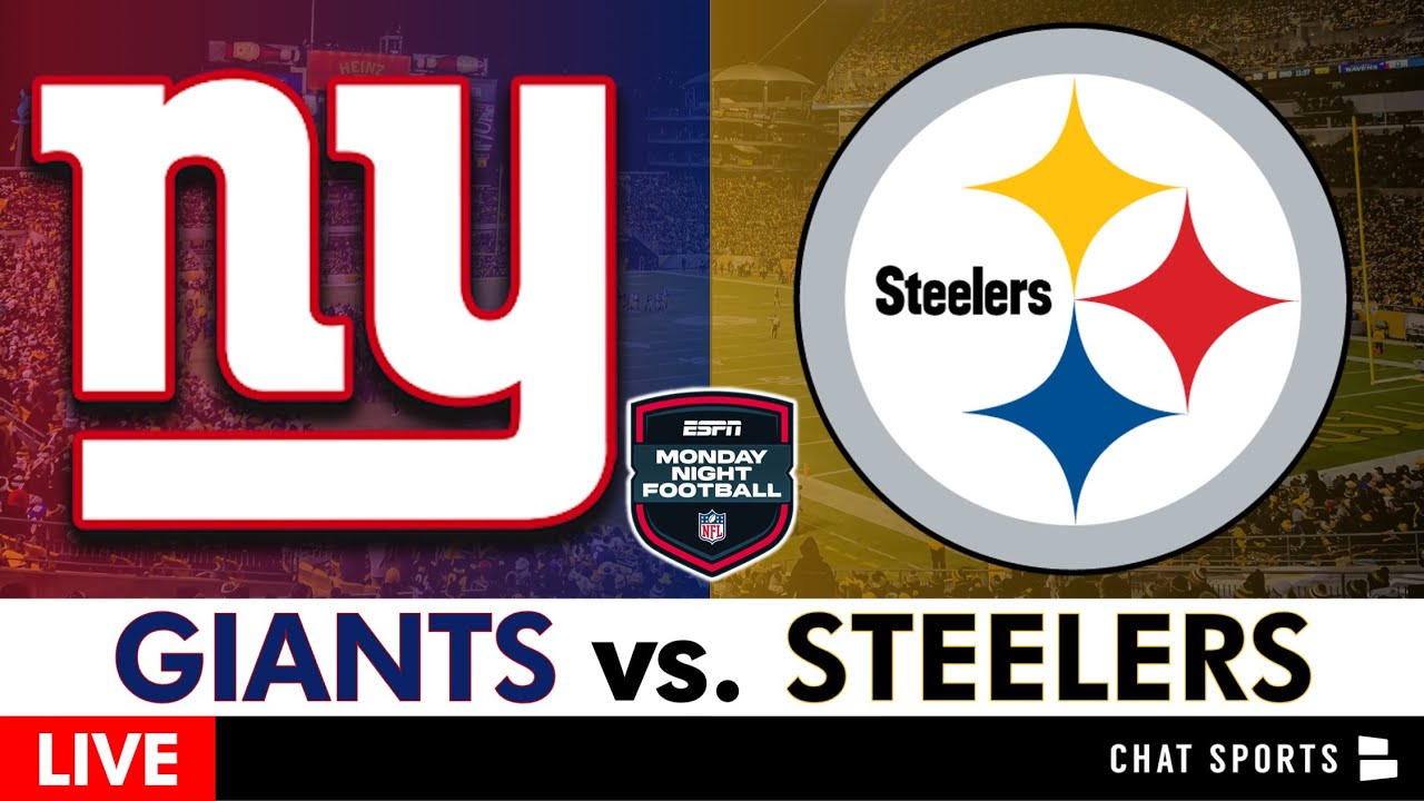 Giants vs. Steelers Live Streaming Scoreboard, Free Play-By-Play, Highlights | NFL Week 8 MNF