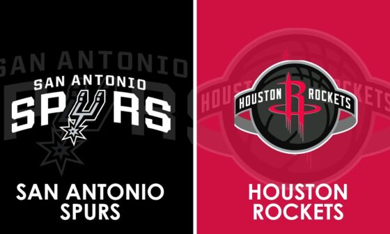 San Antonio Spurs vs Houston Rockets NBA Live Scoreboard