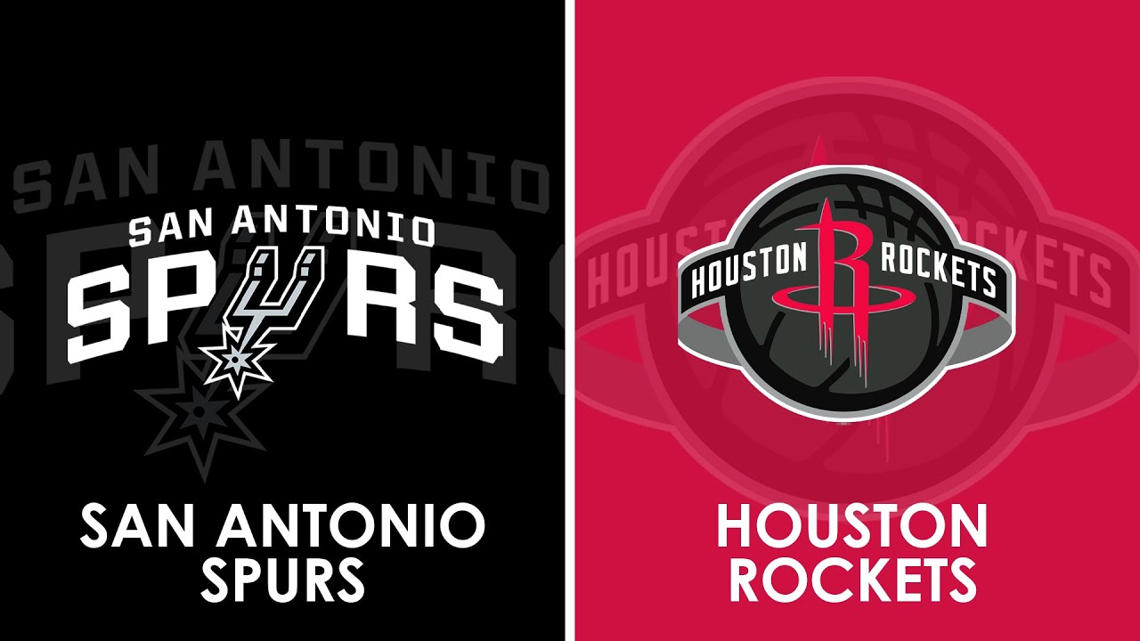 San Antonio Spurs vs Houston Rockets NBA Live Scoreboard