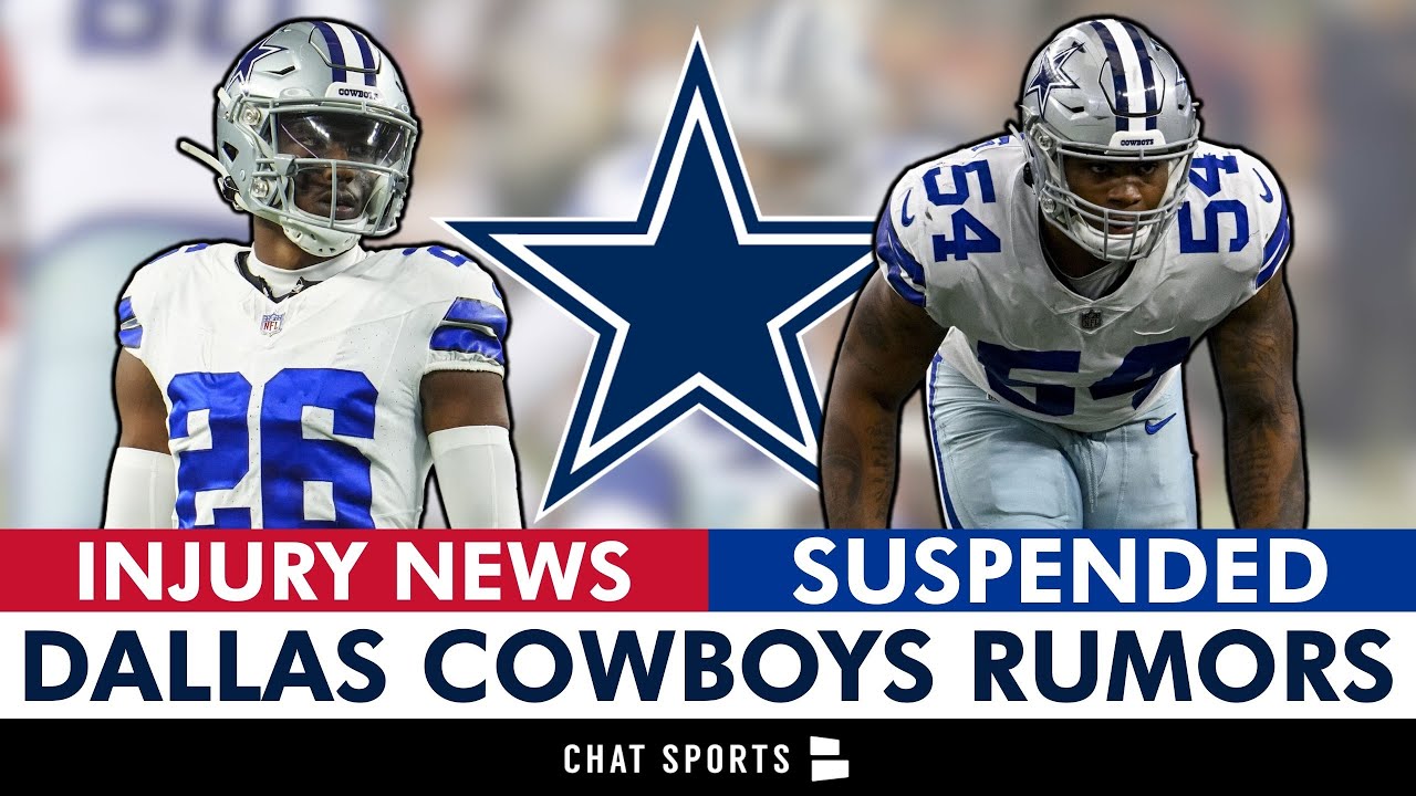 Sam Williams SUSPENDED, Cowboys Injury News On Micah Parsons & DaRon Bland + Cowboys Many Issues