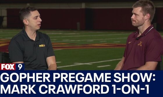 Gopher Pregame Show: Pierre Noujaim sits down with Mark Crawford