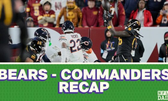 Commanders vs. Bears | NFL Daily