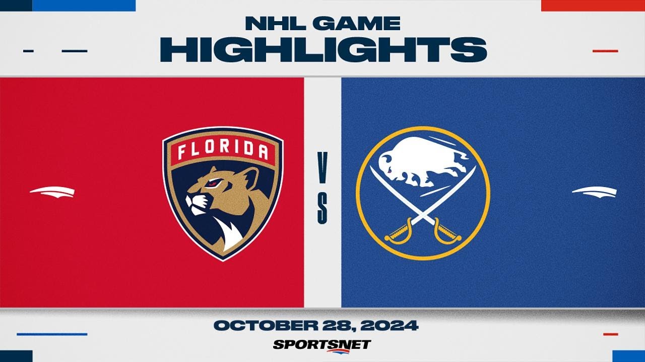 NHL Highlights | Panthers vs. Sabres - October 28, 2024