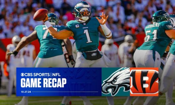 Jalen Hurts POWERS Eagles to 1ST WIN vs Bengals SINCE 2000 | Game Recap