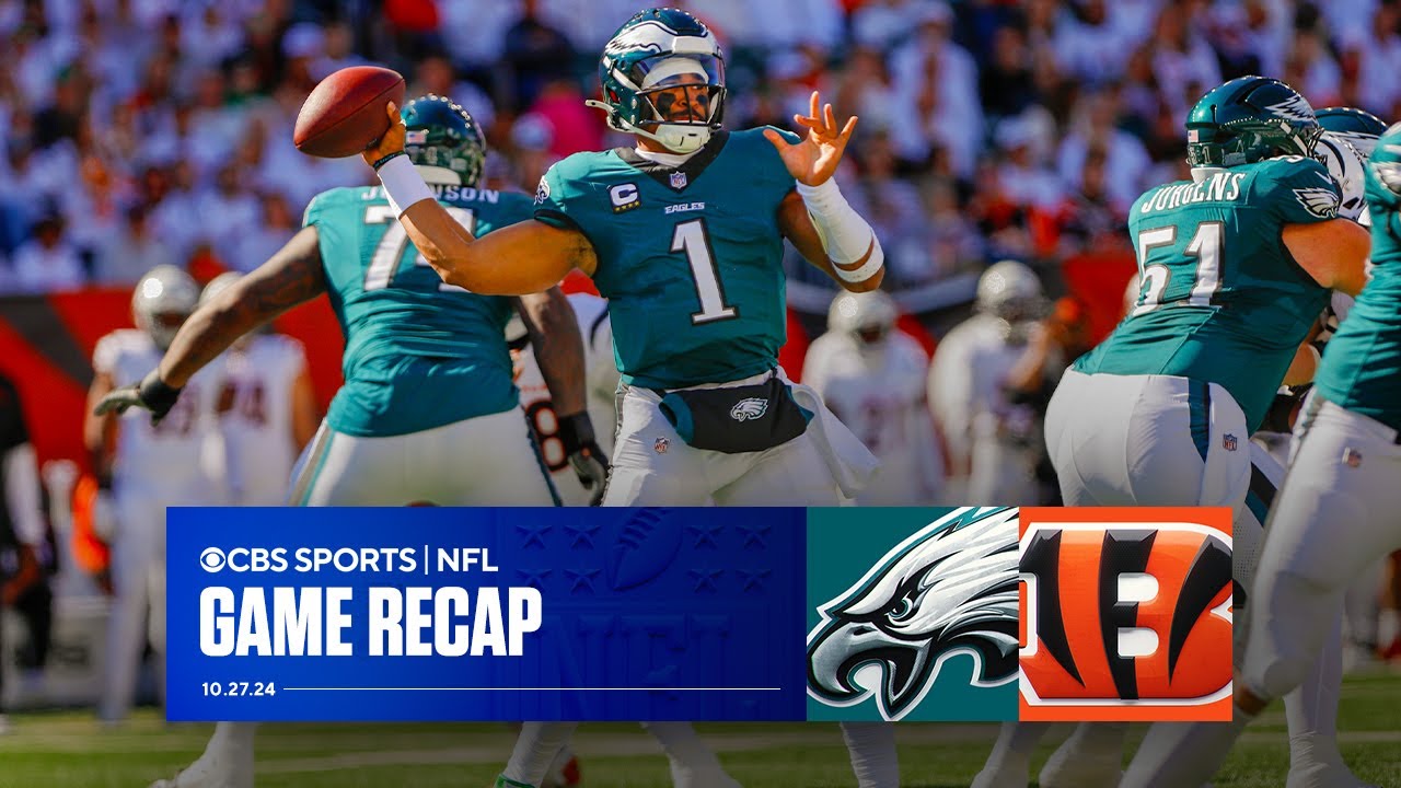 Jalen Hurts POWERS Eagles to 1ST WIN vs Bengals SINCE 2000 | Game Recap