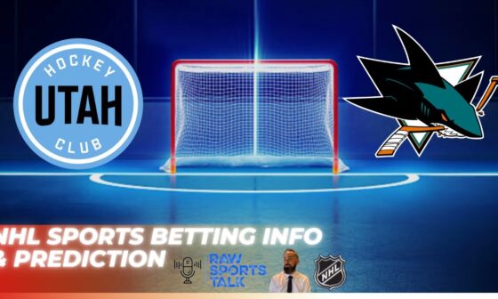 Utah Hockey Club VS San Jose Sharks : NHL Betting Info For 10/28/24