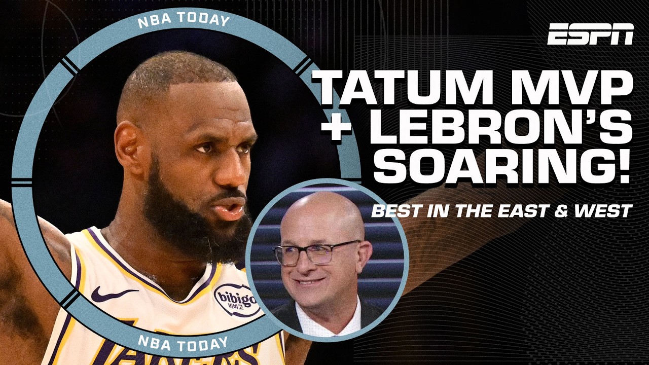 Bobby Marks feels CONFIDENT in Jayson Tatum as his MVP 🙌 + LeBron's 113th TRIPLE-DOUBLE | NBA Today