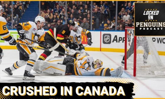 Penguins embarrassed in back-to-back games in Western Canada