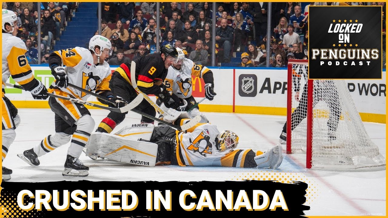 Penguins embarrassed in back-to-back games in Western Canada