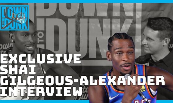 Shai Gilgeous-Alexander EXCLUSIVE Interview