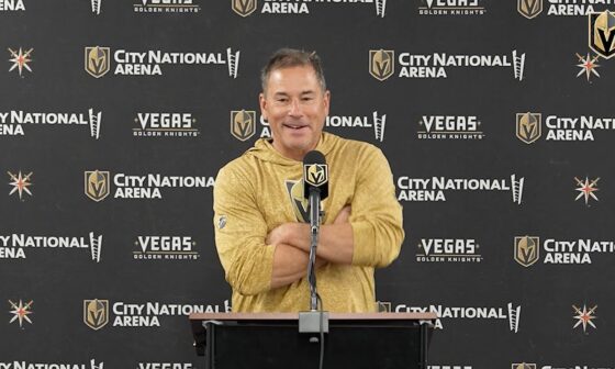 Bruce Cassidy 10/24: Jersey Numbers and Halloween Costumes