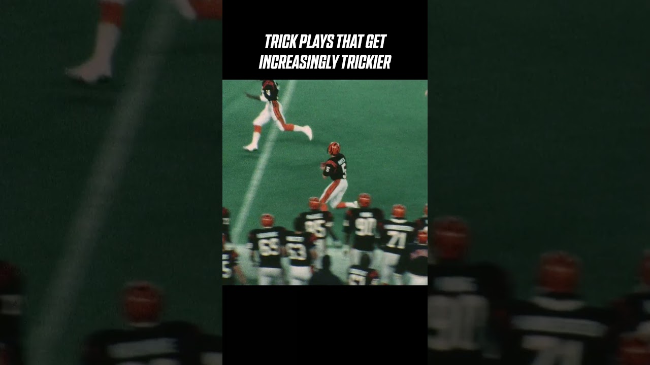 Trick plays that get increasingly trickier #highlights #bengals #nfl