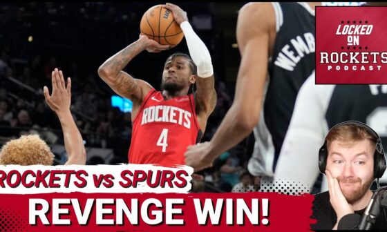 Jalen Green Drops 36 & Houston Rockets Hold On Late For Revenge Win Vs Spurs & Victor Wembanyama