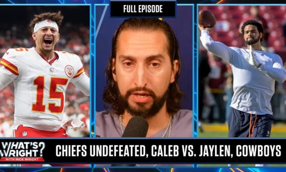 Cowboys Crumbling, Caleb vs Jayden & KC Still Unbeaten | What's Wright