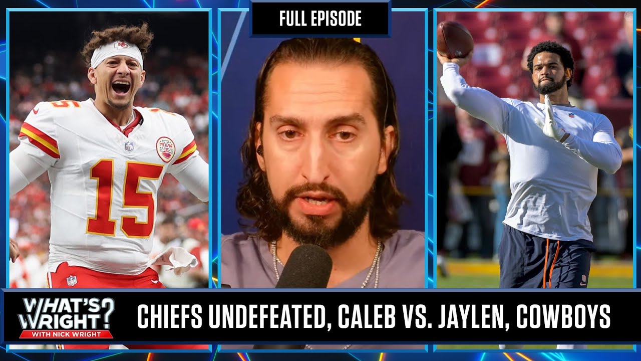 Cowboys Crumbling, Caleb vs Jayden & KC Still Unbeaten | What's Wright