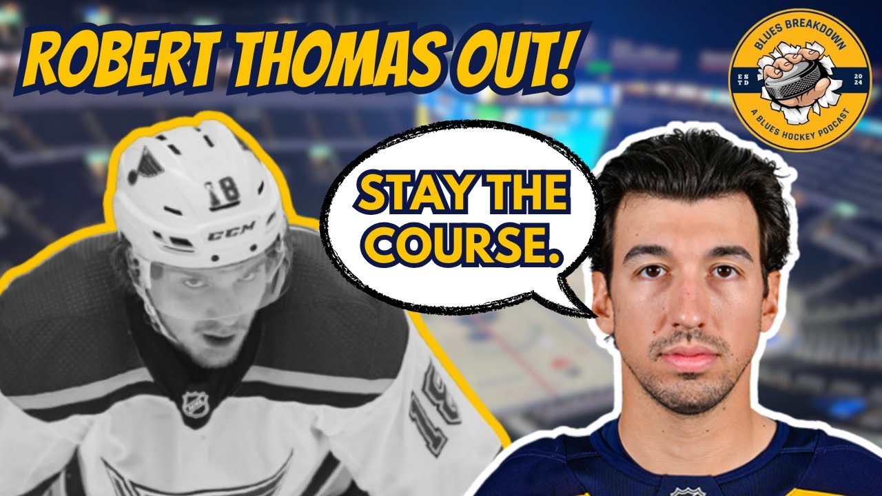 Can the St. Louis Blues withstand the Robert Thomas injury?