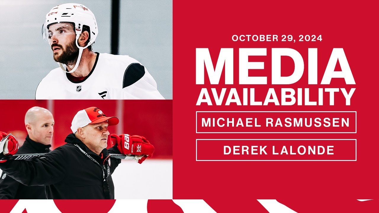 Michael Rasmussen and Derek Lalonde Media Availability | Oct. 29, 2024