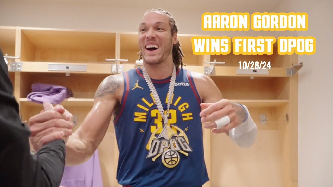 Aaron Gordon Wins First DPOG Chain Of The Season