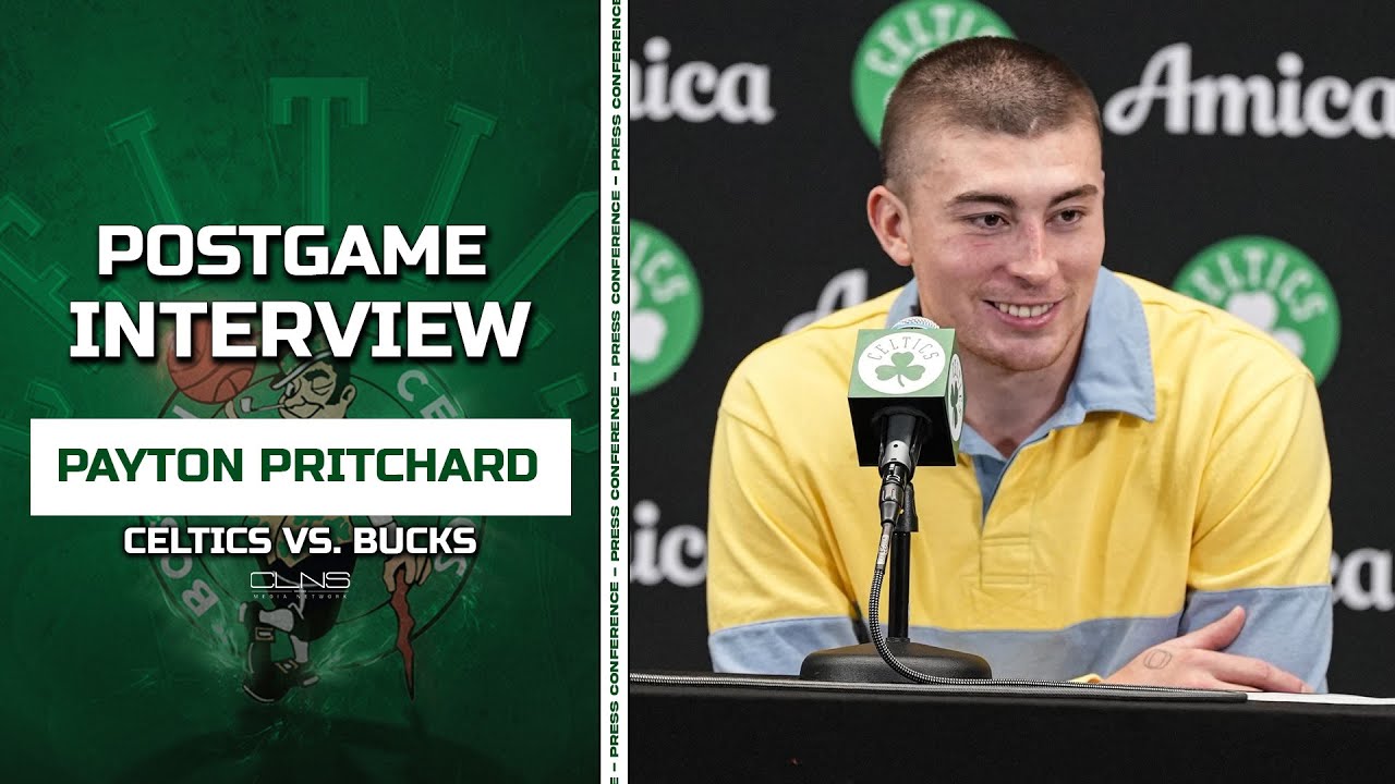 Payton Pritchard: I'm the Most COMPETITIVE Guy on this Team | Celtics vs. Bucks Postgame