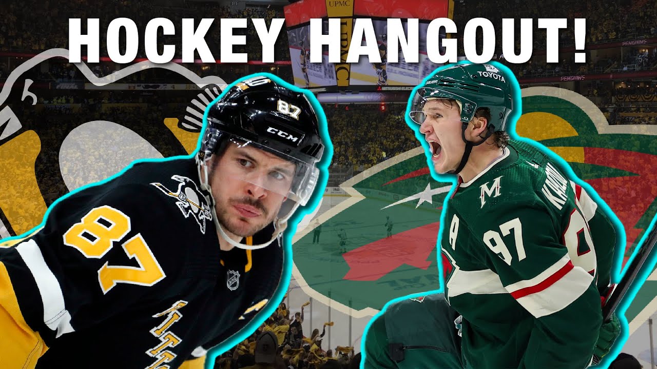 Pittsburgh Penguins vs Minnesota Wild Hangout! (no live game feed)