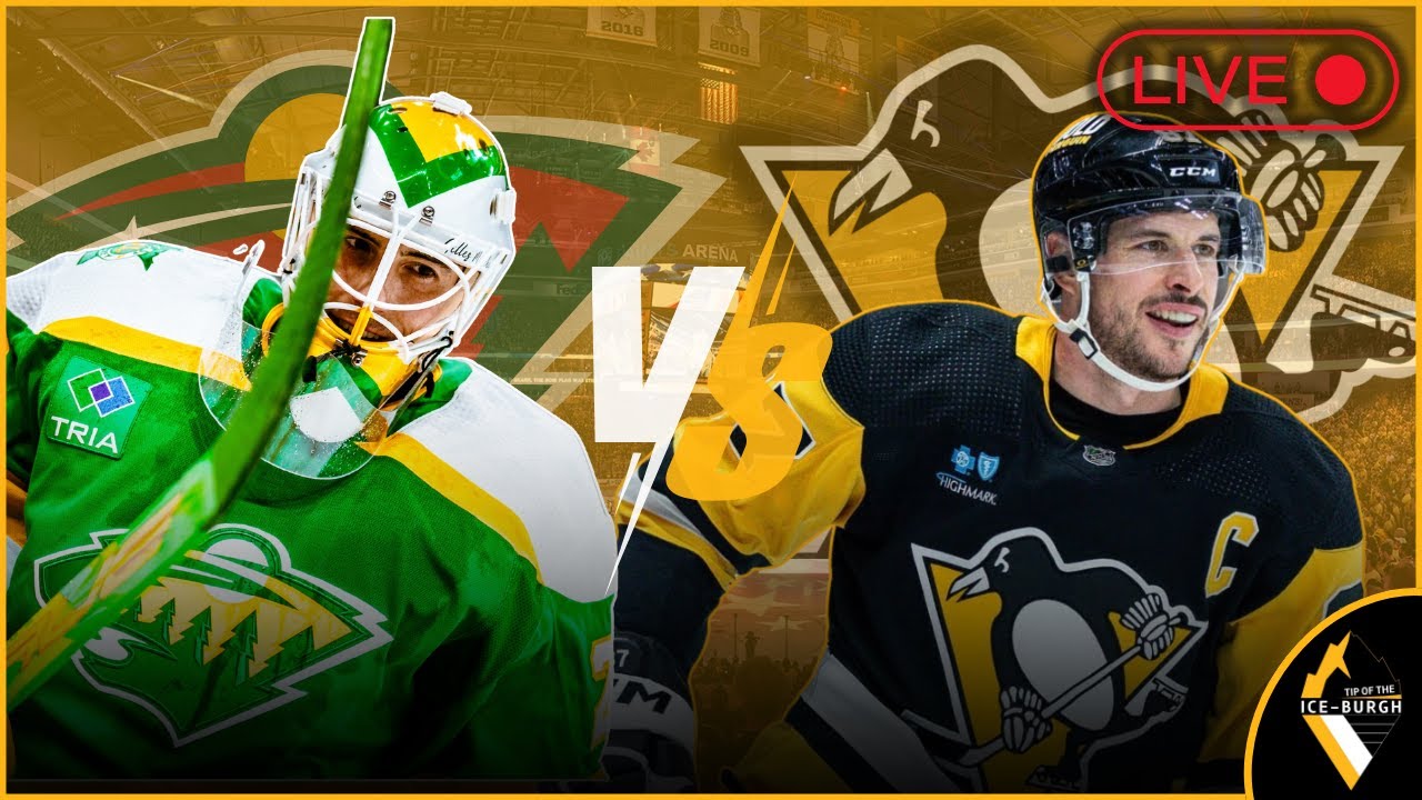 LIVE | Pittsburgh Penguins vs. Minnesota Wild Watchalong