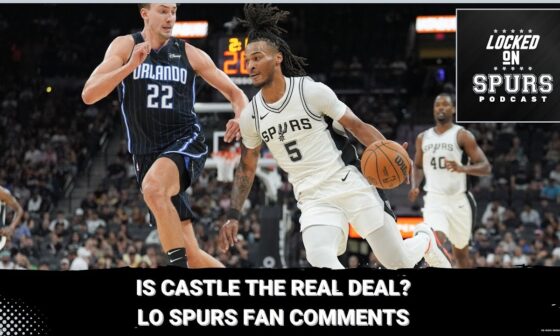 Stephon Castle shines in to start San Antonio Spurs career