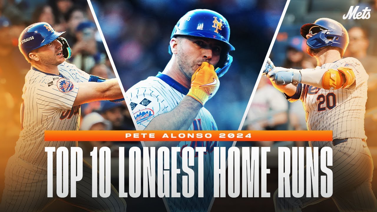 Pete Alonso Top 10 Longest Home Runs of 2024