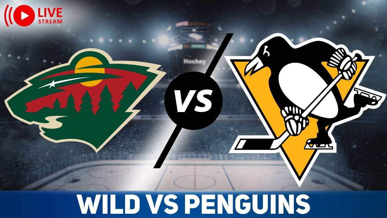 Minnesota Wild vs Pittsburgh Penguins LIVE GAME REACTION & PLAY-BY-PLAY