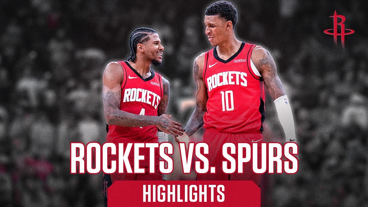 Game Highlights: Rockets vs Spurs 10/28/24