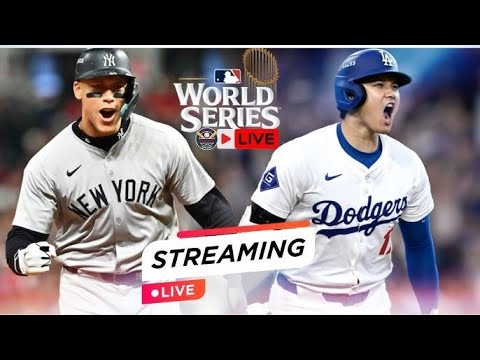 NEW YORK YANKEES vs LOS ANGELES DODGERS EN VIVO 4 PARTIDO SERIE MUNDIAL