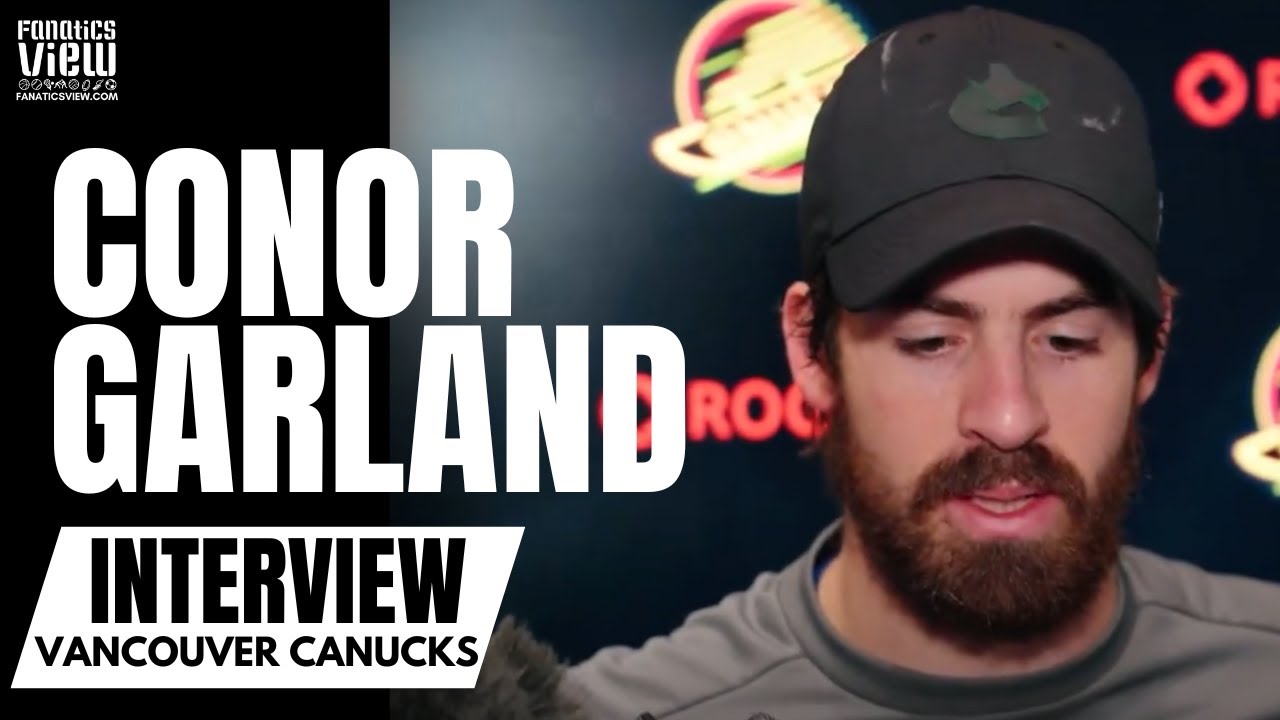 Conor Garland Discusses Impressions of Vancouver Canucks Start of Season, Dakota Joshua Returning