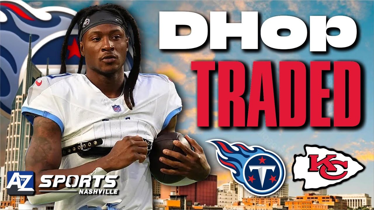 Titans trade star WR DeAndre Hopkins to Chiefs after failure to compete this NFL season