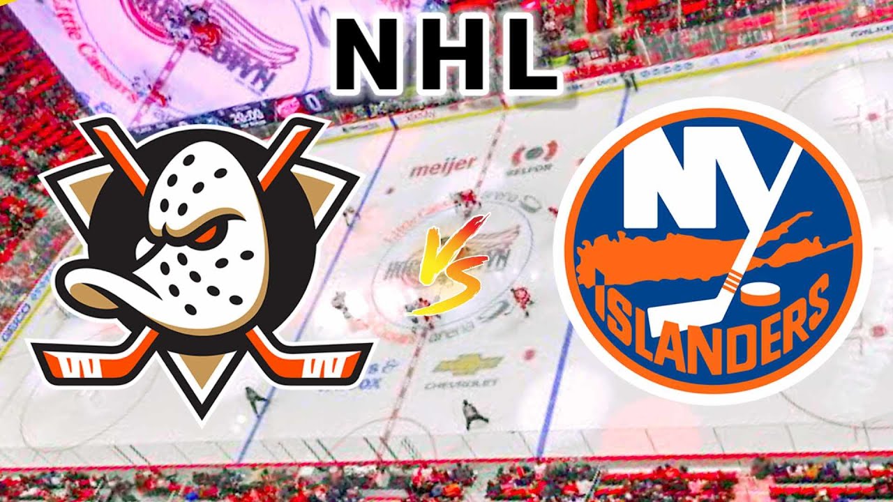 Anaheim Ducks vs New York Islanders | 2024 NHL Play by Play Live Score