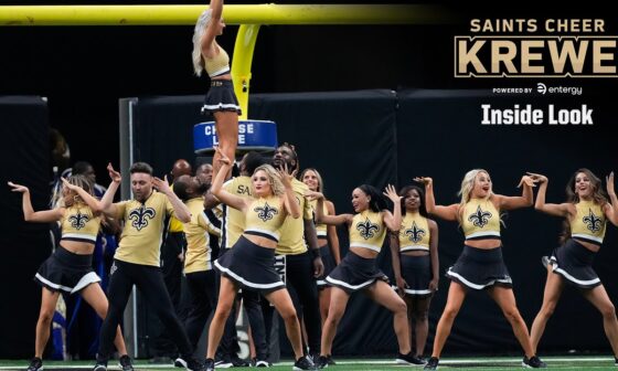 Inside look: 2024 Saints Cheer Krewe prepares for gameday | New Orleans Saints