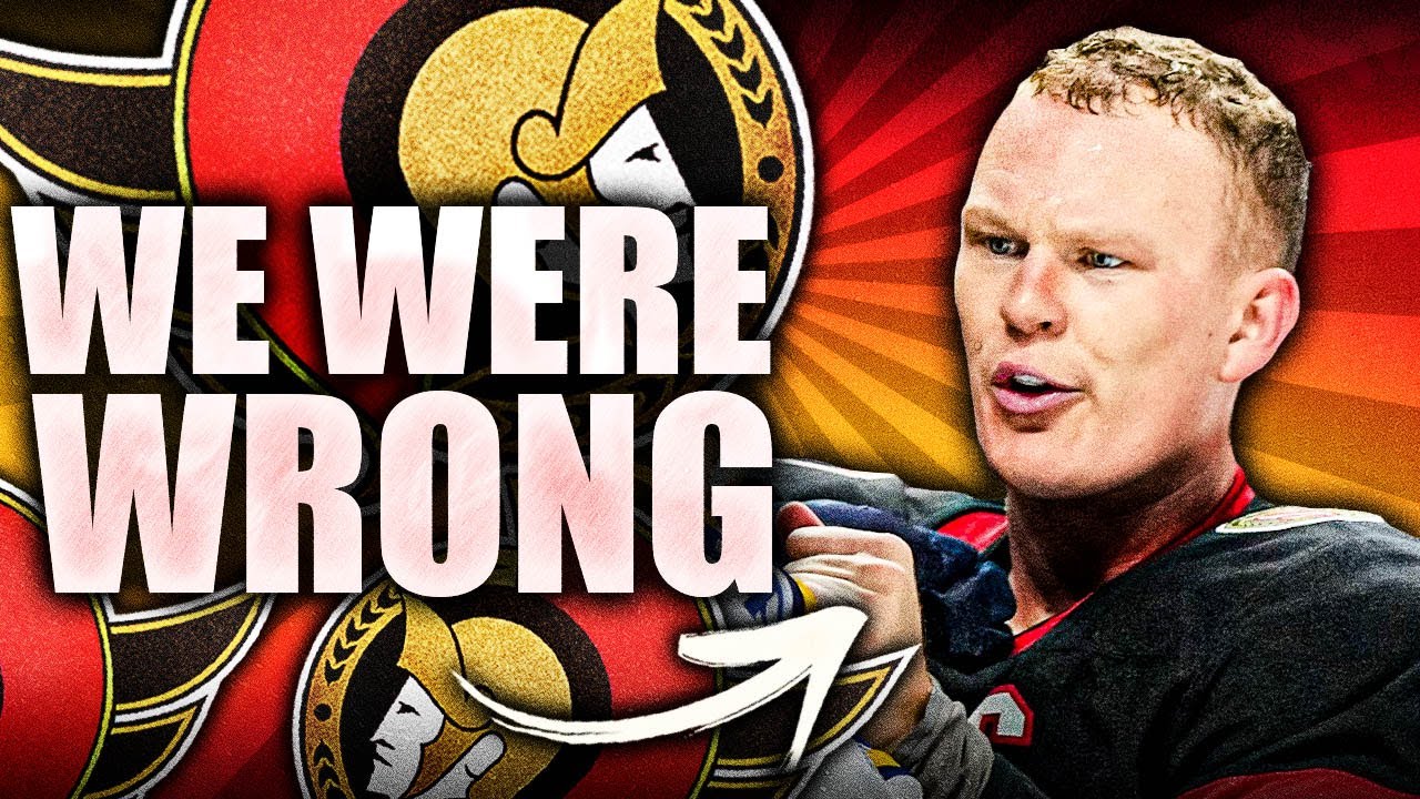 THE OTTAWA SENATORS ARE PROVING ALL OF US WRONG… THIS IS INSANE