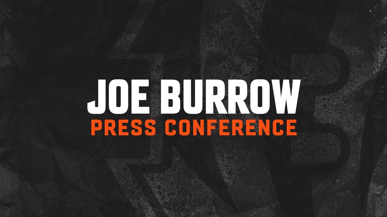 Joe Burrow Press Conference - Oct. 30