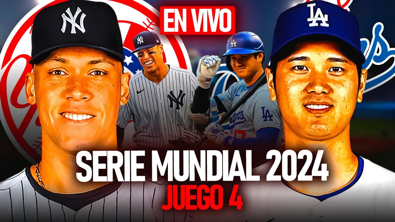 LOS ANGELES DODGERS vs NEW YORK YANKEES 🔴 EN VIVO | JUEGO 4 - SERIE MUNDIAL 2024 | 🎙️NARRACIÓN