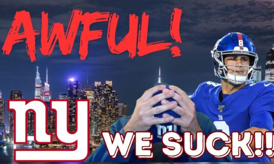 The New York Giants SUCK!