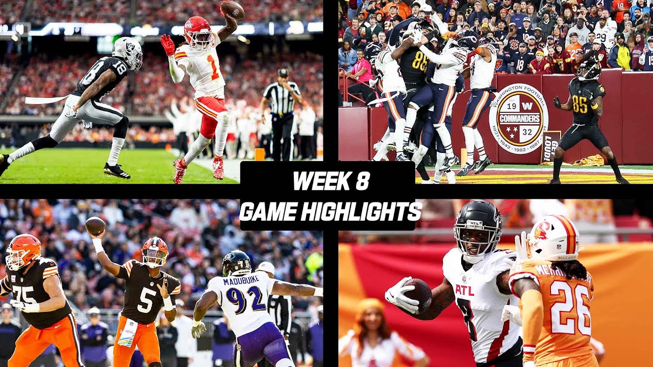 Every Week 8 Game Highlight!