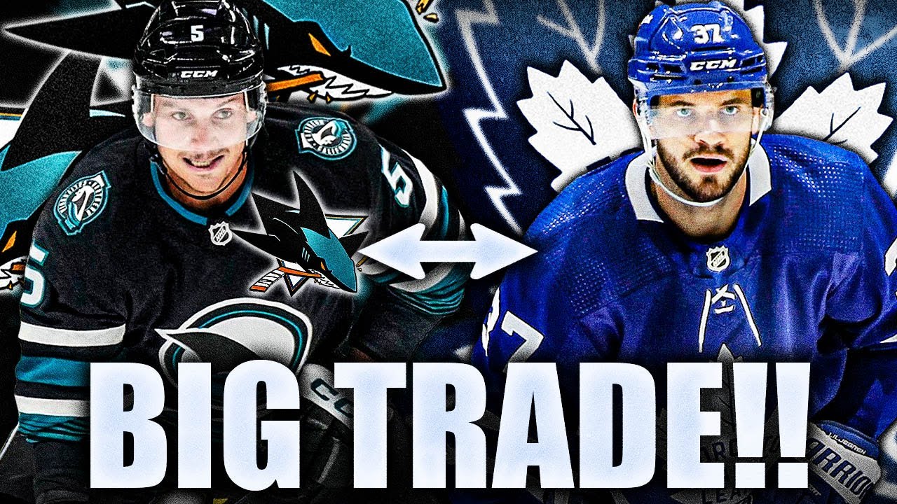 MAPLE LEAFS MAKE A HUGE TRADE W/ THE SAN JOSE SHARKS: GOODBYE TIMOTHY LILJEGREN, HELLO MATT BENNING