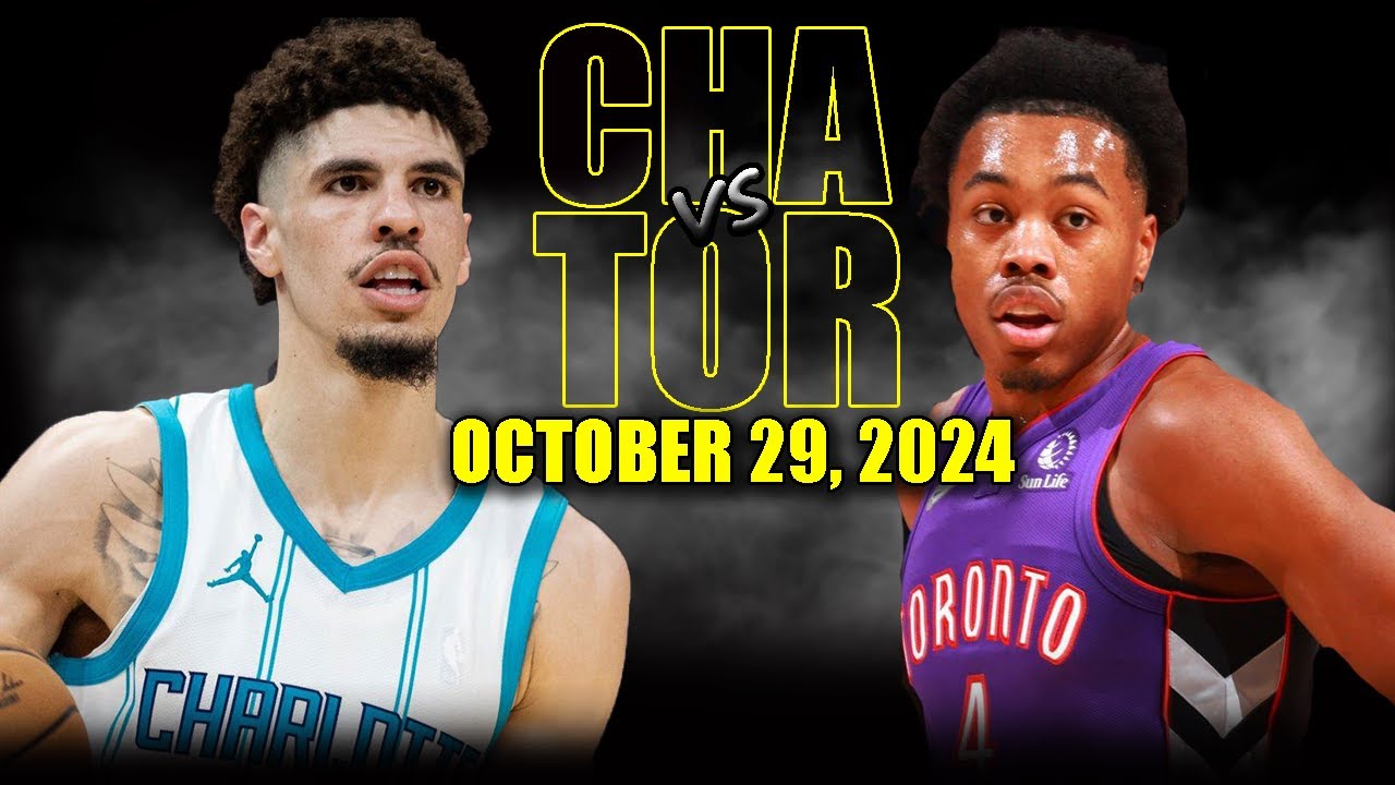 Toronto Raptors vs Charlotte Hornets Full Game Highlights - October 30, 2024 | 2024-25 NBA Season