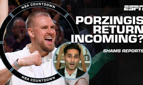 Shams Charania: Celtics targeting a December return for Kristaps Porzingis 👀 | NBA Countdown