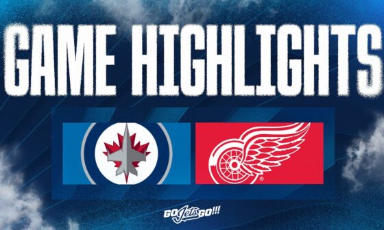 Detroit Red Wings vs. Winnipeg Jets - Game Highlights