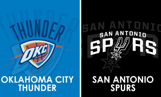 Oklahoma City Thunder vs San Antonio Spurs NBA Live Scoreboard