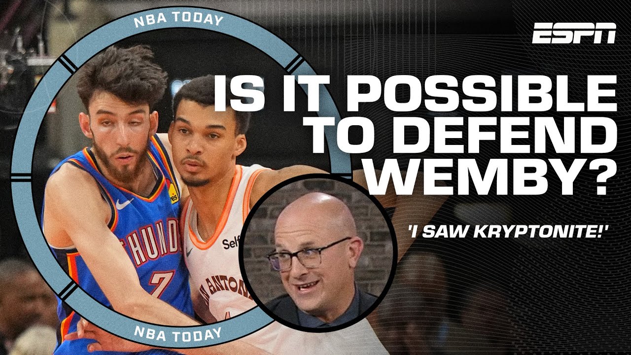 'Chet & Wemby DO NOT like each other!' 😳 Perk & Chiney DEBATE Spurs vs. Thunder | NBA Today